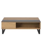 ACT NORDIC Azalea sofabord m. opbevaring – natur papir vild eg, sort glas og sort metal (110×60) - Kategori: 4 ACT NORDIC Azalea sofabord m. opbevaring - natur papir vild eg, sort glas og sort metal (110x60)
