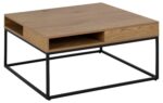 ACT NORDIC Willford sofabord, m. 1 rum, kvadratisk – natur melamin og sort metal (80×80) - Kategori: 4 ACT NORDIC Willford sofabord, m. 1 rum, kvadratisk - natur melamin og sort metal (80x80)