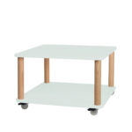 ASHME Sofabord med Hjul 64x64cm Fleeting Mint - Kategori: 4 ASHME Sofabord med Hjul 64x64cm Fleeting Mint