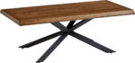 Arno, Sofabord, røget, H45x68x130 cm, egetræ, metal - Kategori: 4 Arno, Sofabord, røget, H45x68x130 cm, egetræ, metal