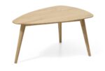 Bali sofabord M, trekantet – natur egetræ (90×60) - Kategori: Sofa 4 Bali sofabord M, trekantet - natur egetræ (90x60)