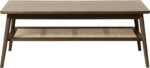 Barrali, Sofabord, røget, H45x60 cm, egetræ, rattan - Kategori: 4 Barrali, Sofabord, røget, H45x60 cm, egetræ, rattan