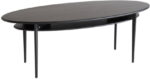 Celia, Sofabord, sortbejdset egetræ, H50x50x120 cm - Kategori: 4 Celia, Sofabord, sortbejdset egetræ, H50x50x120 cm