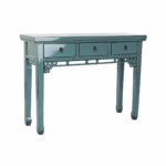 Console Blå Turkisblå Metal 113 x 38 x 84 cm - Kategori: 4 Console Blå Turkisblå Metal 113 x 38 x 84 cm