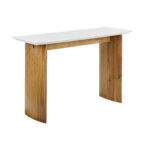 Console Home ESPRIT Hvid Brun Marmor Mangotræ 120 x 38 x 77 cm - Kategori: 4 Console Home ESPRIT Hvid Brun Marmor Mangotræ 120 x 38 x 77 cm