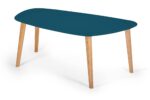 Endocarp Sofabord 110x66x45cm – Petrol Blue / Asketræ - Kategori: 4 Endocarp Sofabord 110x66x45cm - Petrol Blue / Asketræ