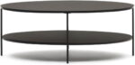 Fideia, Sofabord, sort, H42x110x65 cm, glas - Kategori: 4 Fideia, Sofabord, sort, H42x110x65 cm, glas