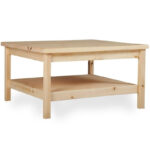 Forest sofabord i træ med hylde 110x60x50 cm - Kategori: 4 Forest sofabord i træ med hylde 110x60x50 cm