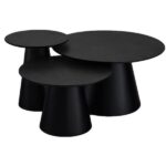 Furnhouse Tango sofabordssæt sort eg ø45,ø60 og ø80cm - Kategori: 4 Furnhouse Tango sofabordssæt sort eg ø45,ø60 og ø80cm