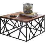 Håndlavet sofabord, FSC®-certificeret træ, 60 x 35 x 60 cm - Kategori: 4 Håndlavet sofabord, FSC®-certificeret træ, 60 x 35 x 60 cm