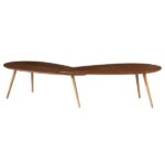 Homeville Toledo sofabordssæt finér lysebrun 240×4 120x60x43cm, 120x60x38cm - Kategori: 4 Homeville Toledo sofabordssæt finér lysebrun 240x4 120x60x43cm, 120x60x38cm