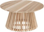 Jeanette, Sofabord, natur, H40x80x80 cm, massivt træ - Kategori: 4 Jeanette, Sofabord, natur, H40x80x80 cm, massivt træ