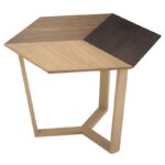 KANT sofabord i egetræ Collect Furniture – 3-farvet eg / Røget olieret eg - Kategori: 4 KANT sofabord i egetræ Collect Furniture - 3-farvet eg / Røget olieret eg