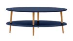 OVO lavt Sofabord B 110 x D 70cm – Marineblå - Kategori: 4 OVO lavt Sofabord B 110 x D 70cm - Marineblå