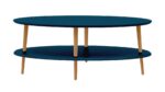 OVO lavt Sofabord B 110 x D 70cm – Petrol Blue - Kategori: 4 OVO lavt Sofabord B 110 x D 70cm - Petrol Blue