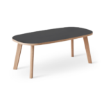 One by Hammel sofabord 120×60 cm. med toplade i sort laminat - Kategori: 4 One by Hammel sofabord 120x60 cm. med toplade i sort laminat