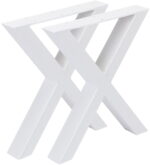 Oscar, Understel til sofabord, Krydsstel, hvid, H40x35x6 cm - Kategori: 4 Oscar, Understel til sofabord, Krydsstel, hvid, H40x35x6 cm