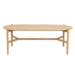 ROWICO Holton sofabord, oval – natur egetræsfiner og egetræ (130×65) - Kategori: 4 ROWICO Holton sofabord, oval - natur egetræsfiner og egetræ (130x65)