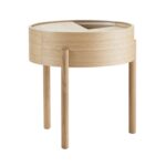 Rundt Arc sofabord i egetræ WOUD Flere varianter – Ø42 cm x 45 cm - Kategori: 4 Rundt Arc sofabord i egetræ WOUD Flere varianter - Ø42 cm x 45 cm