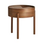 Rundt Arc sofabord i valnød WOUD Flere varianter – Ø42 cm x 45 cm - Kategori: 4 Rundt Arc sofabord i valnød WOUD Flere varianter - Ø42 cm x 45 cm