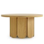 Rundt Woodman Soft sofabord i egefiner Ø78×40,9 cm - Kategori: 4 Rundt Woodman Soft sofabord i egefiner Ø78x40,9 cm