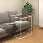 Sidebord 55x35x66 cm konstrueret træ hvid - Kategori: 4 Sidebord 55x35x66 cm konstrueret træ hvid