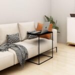 Sidebord 55x35x66 cm konstrueret træ sort - Kategori: 4 Sidebord 55x35x66 cm konstrueret træ sort