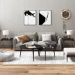 Sideborde 2 stk. 40x40x35 cm konstrueret træ sort - Kategori: 4 Sideborde 2 stk. 40x40x35 cm konstrueret træ sort