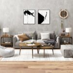 Sideborde 2 stk. 40x40x40 cm konstrueret træ røget egetræsfarve - Kategori: 4 Sideborde 2 stk. 40x40x40 cm konstrueret træ røget egetræsfarve