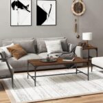 Sofabord 100x50x35 cm konstrueret træ brun egetræsfarve - Kategori: 4 Sofabord 100x50x35 cm konstrueret træ brun egetræsfarve