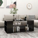 Sofabord 100x50x40 cm spånplade sort - Kategori: 4 Sofabord 100x50x40 cm spånplade sort