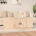 Sofabord 100x50x41 cm massivt fyrretræ - Kategori: 4 Sofabord 100x50x41 cm massivt fyrretræ
