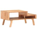 Sofabord 100x50x45 cm massivt akacietræ - Kategori: 4 Sofabord 100x50x45 cm massivt akacietræ