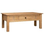 Sofabord 100x60x45 cm massivt fyrretræ Panama - Kategori: 4 Sofabord 100x60x45 cm massivt fyrretræ Panama