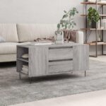Sofabord 102×44,5×50 cm konstrueret træ grå sonoma-eg - Kategori: 4 Sofabord 102x44,5x50 cm konstrueret træ grå sonoma-eg