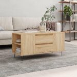 Sofabord 102×44,5×50 cm konstrueret træ sonoma-eg - Kategori: 4 Sofabord 102x44,5x50 cm konstrueret træ sonoma-eg