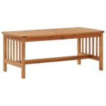 Sofabord 102x50x43 cm massivt akacietræ - Kategori: 4 Sofabord 102x50x43 cm massivt akacietræ