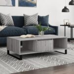 Sofabord 104x60x35 cm konstrueret træ grå sonoma-eg - Kategori: 4 Sofabord 104x60x35 cm konstrueret træ grå sonoma-eg