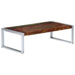 Sofabord 120x60x35 cm massivt genbrugstræ - Kategori: 4 Sofabord 120x60x35 cm massivt genbrugstræ