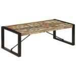 Sofabord 120x60x40 cm massivt genbrugstræ - Kategori: 4 Sofabord 120x60x40 cm massivt genbrugstræ