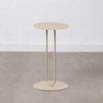 Sofabord 30,5 x 30,5 x 53 cm Flødefarvet Jern - Kategori: 4 Sofabord 30,5 x 30,5 x 53 cm Flødefarvet Jern
