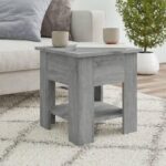 Sofabord 40x40x42 cm konstrueret træ sonoma-eg - Kategori: 4 Sofabord 40x40x42 cm konstrueret træ sonoma-eg