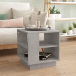 Sofabord 40x40x43 cm konstrueret træ betongrå - Kategori: 4 Sofabord 40x40x43 cm konstrueret træ betongrå