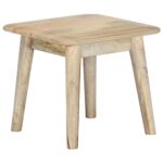Sofabord 45 x 45 x 40 cm massivt mangotræ