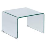 Sofabord 50 x 45 x 33 cm Gennemsigtig (2 enheder) - Kategori: 4 Sofabord 50 x 45 x 33 cm Gennemsigtig (2 enheder)