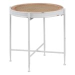 Sofabord 50 x 50 x 53,5 cm Metal Hvid - Kategori: 4 Sofabord 50 x 50 x 53,5 cm Metal Hvid