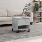 Sofabord 50x46x50 cm konstrueret træ betongrå - Kategori: 4 Sofabord 50x46x50 cm konstrueret træ betongrå