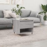 Sofabord 50x46x50 cm konstrueret træ grå sonoma-eg - Kategori: 4 Sofabord 50x46x50 cm konstrueret træ grå sonoma-eg