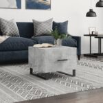 Sofabord 50x50x40 cm konstrueret træ betongrå - Kategori: 4 Sofabord 50x50x40 cm konstrueret træ betongrå
