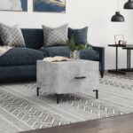 Sofabord 50x50x40 cm konstrueret træ betongrå - Kategori: 4 Sofabord 50x50x40 cm konstrueret træ betongrå